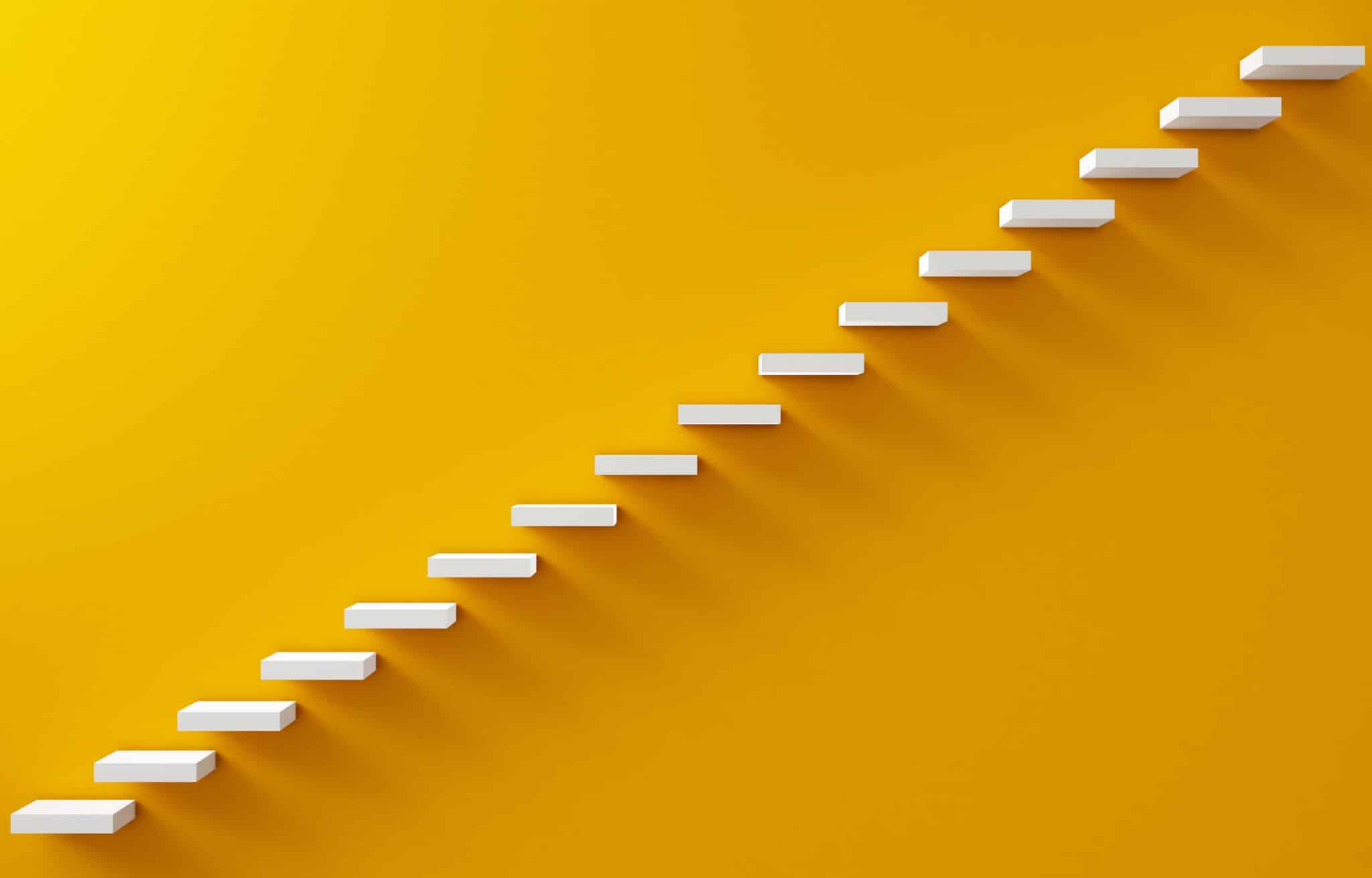 Желтая лестница